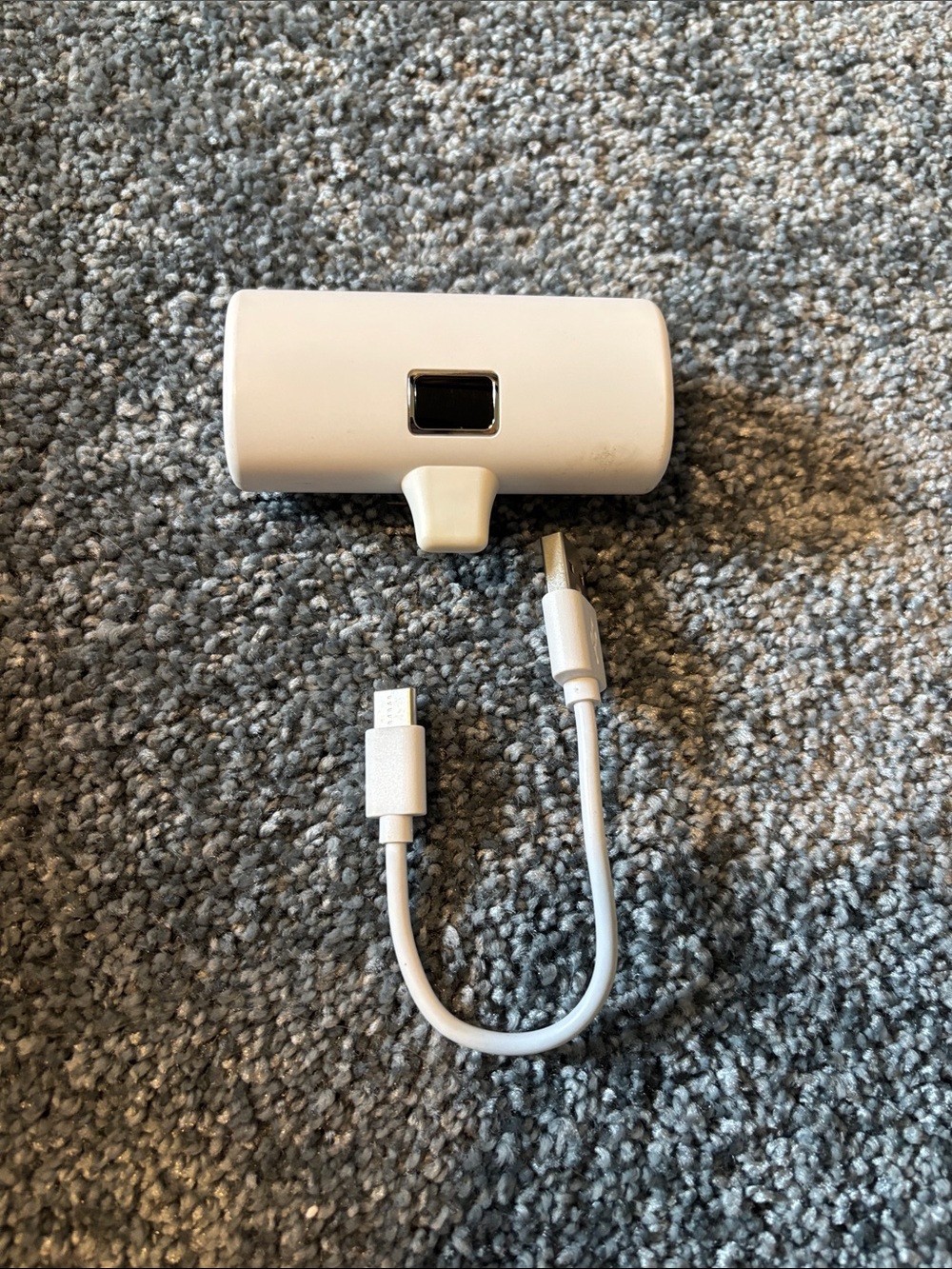 White Portable Mobile Adapter with USB-C